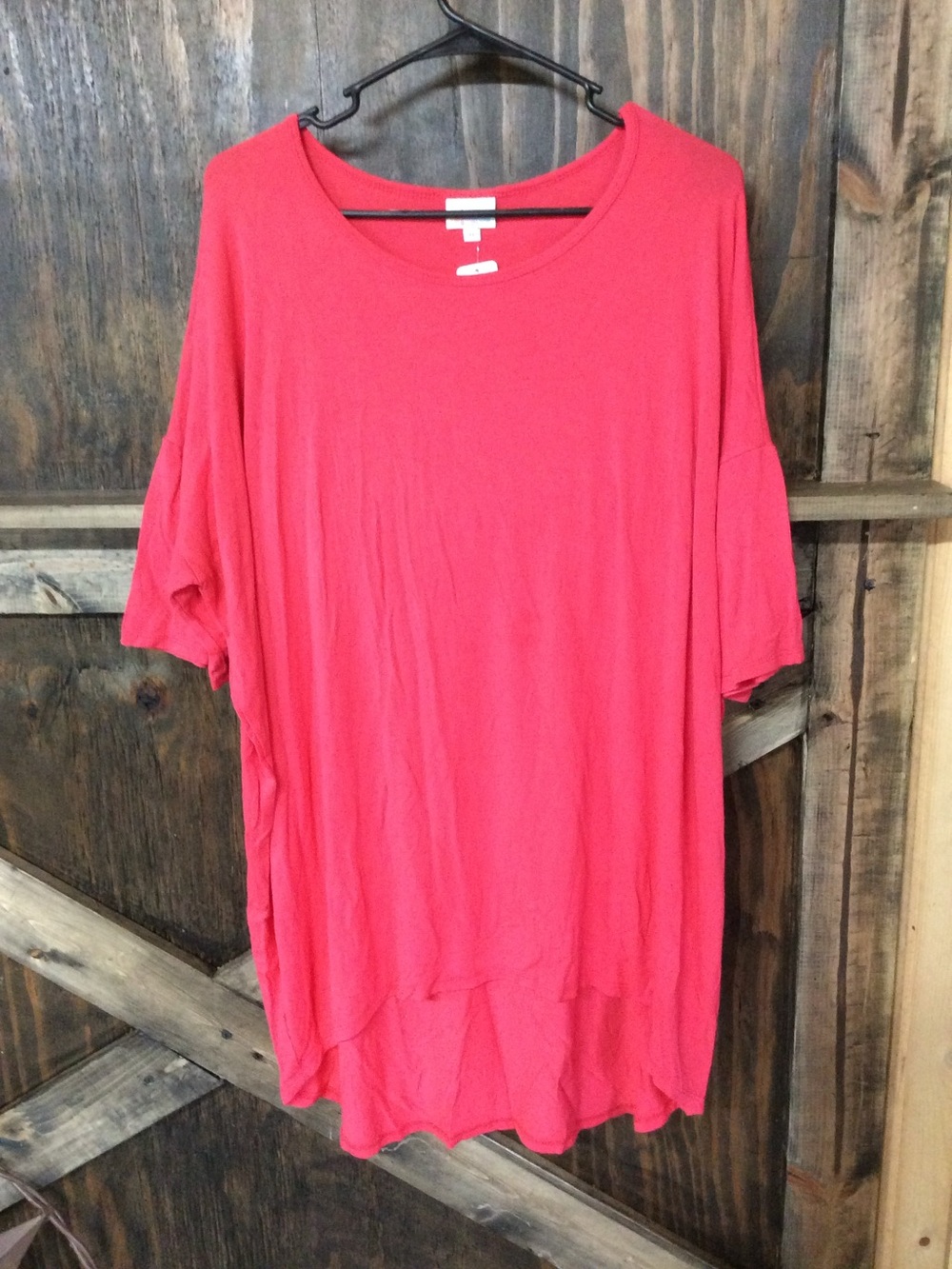 Le Tigre Coral Short Sleeve Tunic Top